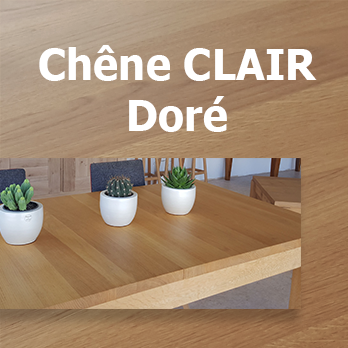 teinte chene clair dore