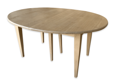 Table à allonges SCANDINAVE - bois de chêne massif