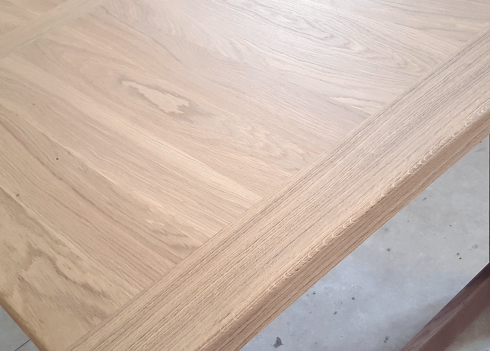 Table fixe ATHENES DESIGN - bois de chêne massif Plateau